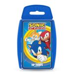 Top Trumps Sonic The Hedgehog Specials Card Game, play with Tail, Knuckles, Eggman, Chaos, Blaze and Chaos from the iconic Sega MegaDrive game, educational gift and toy for boys and girls aged 6 plus