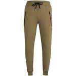 A2Z Mens Fleece Jogging Bottoms Joggers 2 Tone Exercise - Fleece Trouser M01 Khaki M