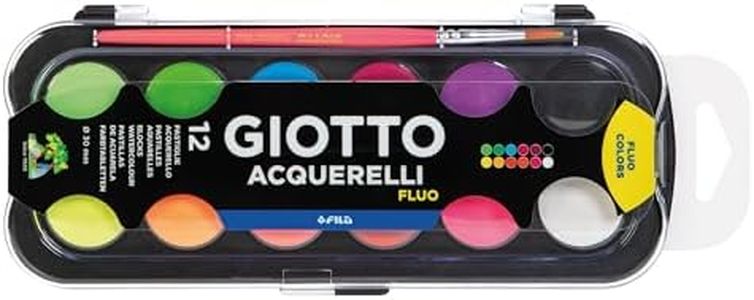 GIOTTO- Acquerelli Fluorescenti, Colori Fluo, 1 ml (Paquete de 1), F351400