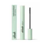UKLASH Lengthening Mascara (Mascara) - Black, Extra-Black Pigmented, Water-Resistant, Vegan-Friendly, Paraben-Free, Cruelty-Free, Lengthening Formula with Double-Sided Silicone Wand