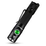 Sofirn SC31T Rechargeable Flashlight 2000 Lumens, Super Bright Pocket Light with Powerful SST40 6500K LED, 18650 Battery, Tail Switch, Type C Charging Port, for EDC Camping Hiking Fishing Dog Walking