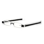 AEC ID 180 Library 1 Rotating Tube Pen Clip Folding Reading Glasses (+1.25, Black)