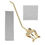 BQLZR Brass Music Sheet Folder Clip Holder for Sax Saxophone with 0.16" Square Insert