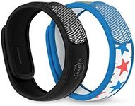 PARA'KITO Mosquito Repellent Bracelets + Refill Pellets Bundle | w/Peppermint Oil, Essential Oils | Hiking & Camping Accessories | Paraben Free, DEET Free - 2 Wristbands & 2 Refills, 1 Count (Pack of