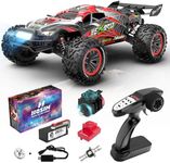 Hosim 1:8 Brushless RC Cars for Adults, VEXARO MAX 50+MPH High Speed Rc Truck Fast, 4X4 Remote Control Car All Terrain RC Truggy Waterproof Off Road Hobby Grade Large Monster Truck with 3S Battery