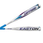 Easton Sapphire -12 Youth Fastpitch Softball Bat, 30/18, Approved for All Fields, FP22SAP