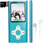 Mp3 Player,Music Player with a 16 GB Memory Card Portable Digital Music Player/Video/Voice Record/FM Radio/E-Book Reader/Photo Viewer/1.8 LCD