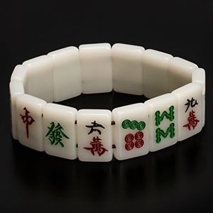 Yellow Mountain Imports American Mahjong (Mah Jong, Mahjongg, Mah-Jongg, Mah Jongg) Bracelet