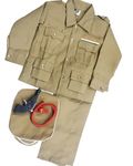 Kids Police Fancy Dress for Boys and Girls Suitable For Functions and Competitions including toy gun with police hat for more realistic and ethentic looks (42)