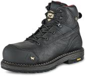 Irish Setter, Edgerton XD, Men’s, 6", Waterproof, Non-Metallic Safety Toe, Work Boot, Black, 10.5 D (Medium)