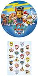 Dekozauber24 Paw Patrol Edible Cake Toppers 20cm + 20x Cupcake Toppers for Children's Birthday Parties, Decorations Muffins Image disc (Paw Patrol Nr. 1)…