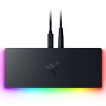 Razer Thunderbolt 5 Dock Chroma: 10 Ports w/M.2 Storage Slot - Triple 4K Displays at 144 Hz or Single 8K at 60 Hz - Thunderbolt Share Enabled - 140W Power Delivery - Connect 3 TB5 Devices - Black