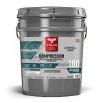 TRIAX Kompressor MV 100 Full Synthetic ISO 100 (SAE 30) Air Compressor Oil - Non-Detergent - for Rotary, Vane, Screw, Reciprocal - High Temp, 20,000 Hour Life (5 Gallon Pail)