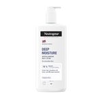 Neutrogena Norwegian Formula Deep Moisture Hypoallergenic Body Lotion (1x 400ml), Fragrance-Free Hypoallergenic Body Moisturiser for Sensitive and Dry Skin, Provides 48-Hour Moisturisation