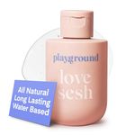 Playground Love Sesh, Water-Based Personal Lubricant with Natural Ingredients, Safe to Use with Latex Condoms, Lube for Men, Women, and Couples, Unscented, 3.7 Fl. Oz.