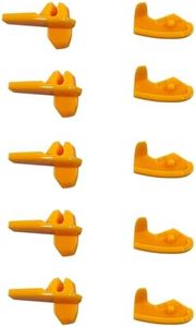 RebarTech Tire Changer Replacement Inserts, for Duck Head Attachment of Tire Changing Machine, for Duckhead/Duckbill, Rim Protector Adapters, 6 Pairs