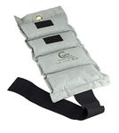 Cando Econocuff Wrist/Ankle Weight - 7.5 lb. - Silver, 7.5 pound - silver/