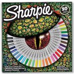 Sharpie Permanent Marker Set | Exclusive Colour Assortment | Fine & Ultra Fine Points | 30 Count