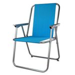 Albert Austin Spring Beach Chair Camping Summer Folding Beach Fishing Chair Accessories (BLUE)