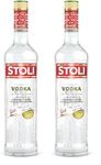 Stoli Premium Vodka 70cl, 40% ABV | Original Premium Quality, Classically styled, Exceptionally Smooth (Pack of 2)