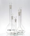 ISKO® volumetric flask with glass stopper set of 5 | 10ML, 25, 50ML, 100ML, 250ML