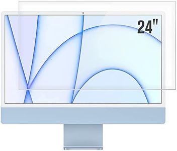 F FORITO 2-Pack Compatible with iMac 24 inch Anti Glare Matte Computer Screen Protector, Eye Protection Computer Screen Cover Compatible with 2021 Apple iMac 24 inch with M1 Chip Desktop