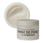 HANZ DE FUKO Claymation | Premium All Natural Clay-Wax Hybrid Styling Product with High Hold Matte Finish | All Hair Types | 56g