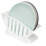 Youngever Dinner Plates Holder, Plates Organiser, Dinner Plates Rack, Plastic Plates Holder