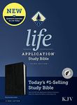 KJV Life Application Study Bible, Third Edition, Red Letter, Black, Indexed: King James Version, Black, Bonded Leather, Red Letter