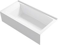 Kohler K-26109-RA-0 Entity Bathtub, White