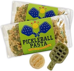 Pastabilities Pickleball Pasta- Funny and Unique Pickleball Gifts, Non-GMO Natural Wheat and Vegetable Pasta, All-Natural, Kosher Certified, Made in the USA, (2 Pack, 14 Oz)