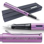 Lamy Al-Star Fountain Pen - Choose Colour/Nib Width (GIFT BOXED) - Engraving Available (Medium Nib, Lilac)