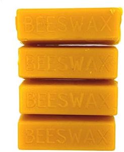 Alternative Imagination 100% Pure Beeswax Bars (1 ounce), Pack of 4