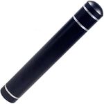 Defuzie Cigar Tube, Aluminum Cigar Travel Airtight Single Cigar Holder case (Black)