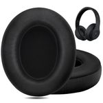 Professional Headphone Replacement Ear Pads for Beats Studio 2 & 3 (B0501, B0500) Wired & Wireless | Does NOT Fit Beats Solo, Enhanced Foam, Luxurious PU Leather (Black)