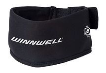 Winnwell Premium Neck Guard Collar - Ice Hockey Protection Gear Made for Senior, Youth, Men & Women - Cut Resistant Collar Protection for Hockey, Ringette, Paintball & Sports - Youth