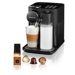 Nespresso De'Longhi Gran Lattissima EN640.B, Automatic Coffee Maker, Single-Serve Capsule Coffee Machine, Automatic Frothed Milk, 19 Bar Pressure, Cappuccino, Latte, 1400W, Sophisticated Dark Black