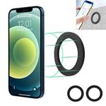 BININIU [2 Pack] Magnetic Mag-safe Car-Wall-Mount Magnet Ring Holder for iPhone 12-13, Adhensive Mag-safe Wall-Sticker Ring Kitchen/Gym/Room/Car Mount for iPhone 13 12 Mini Pro Max/Mag-safe Case