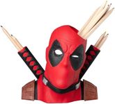 Grupo Erik Marvel Deadpool Pen Holder | Pen Holder For Desk, Pen Pot, Pencil Pot, Pencil Holder | Desk Organiser, Desk Accessories | Deadpool Figure, Deadpool & Wolverine, Deadpool Gifts, Marvel Gifts