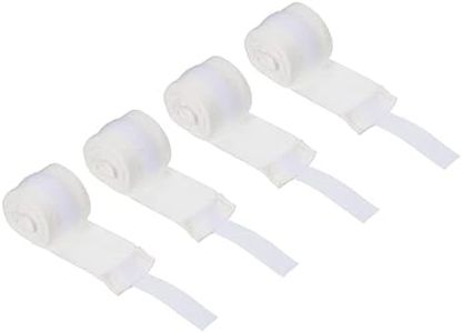 PATIKIL Boxing Hand Wraps, 4 Pack 98 Inch Length Martial Arts Boxing Fist Bandages for Muay Thai Kickboxing, White