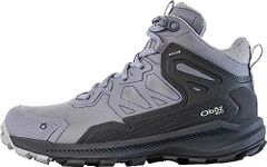 Oboz Women's Katabatic Mid B-DRY Waterproof Hiking Boot, Mineral, 7.5