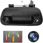 Tailgate Handle Backup Camera, Compatible with 2000-2006 Toyota Tundra SR5 Base Limited, HD Color Night Vision 170° Wide-Angle Tailgaters Reverse Back Up Camera, Replace 819952028013 Rear View Cameras