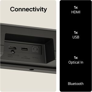 LG Bluetooth Soundbar – Wireless TV Audio Speaker