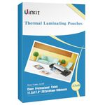 Uinkit Hot Thermal Laminating Pouches Laminator Sheets 11.5x17.5-100 Pack 3.5Mil for Sealed Menu Size 11x17 Inches Document