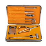 8Pcs Seafood Tool Set, Lobster Crab Nut Cracker Opener Tool Set Stainless Steel Seafood Claw Forks/Picks Set Gift with Package Box