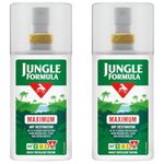 Jungle Formula Maximum Insect Repellent 90ml - Maximum Strength Repellent Spray for Mosquitoes, Biting Insects and Ticks - Up to 9 Hours Protection for Any Destination incl. Tropics - with DEET