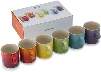 Le Creuset Rainbow - Mug 350ml Set of 6 Colour Set 835