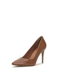 Jessica Simpson SETRIA Stiletto Pump, Caramel/Crinkled Pattern, Size 9.5