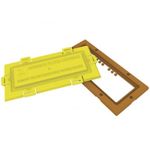 Airbrick flood water defence Protection cover and Terracotta frame / Air Brick