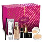 Iba Makeup Gift Set for Women (Medium) | Foundation, Compact, Primer, Lipsticks, Kajal | Long Lasting | Full Coverage | Bridal Makeup Kit for Women | 100% Vegan & Cruelty-Free (6 items makeup combo in the one set)